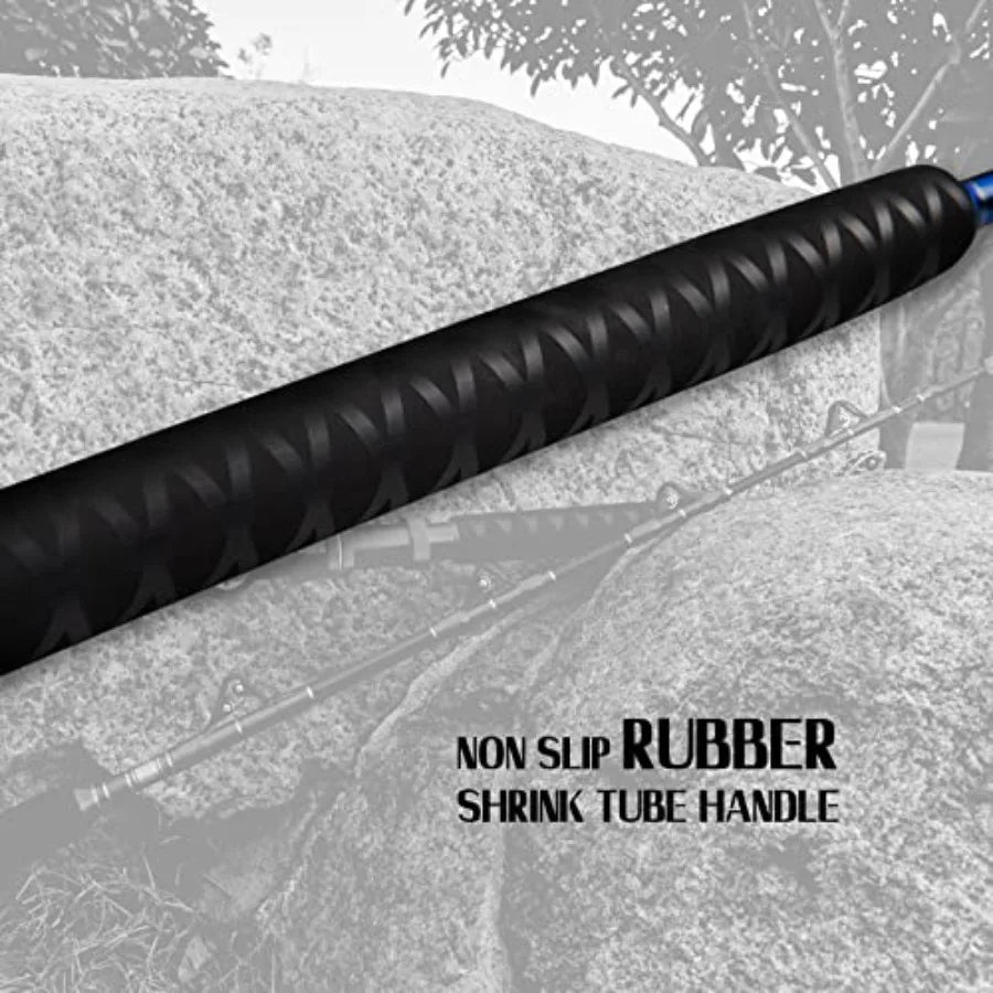 Saltwater Offshore Trolling Fishing Rod With Roller Guides