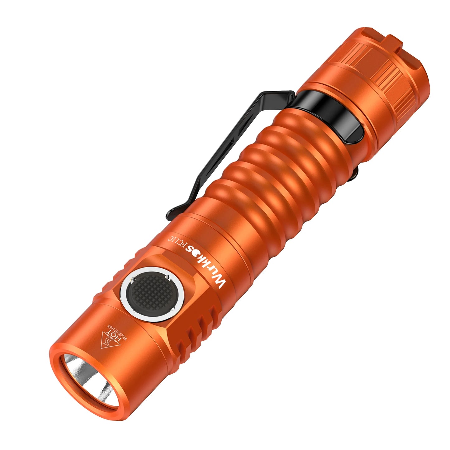 Wurkkos FC11C Mini High 1300LM EDC Flashlight USB-C Rechargeable IPX7 Waterproof Torch with Magnetic for Hiking Fishing Camping