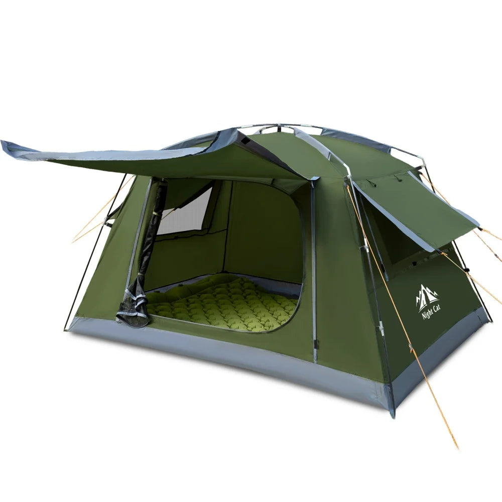 Night Cat Waterproof Backpacking Tent for Camping and Hiking