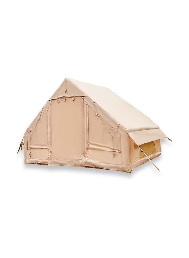 Pakicetus Inflatable Camping Tent With Extended Sun Canopy For Families