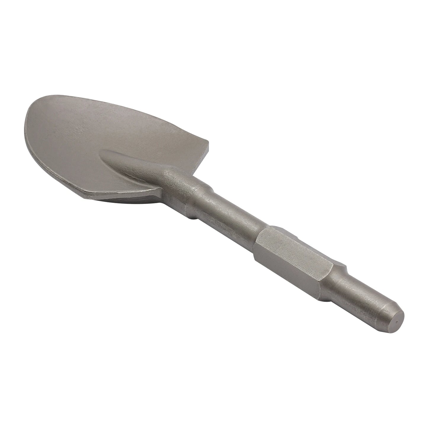 Shovel Chisel 40Cr Steel, Clay Spade 17.3x5.3in for Electric Hammer, Excavation Trenching Tool with Storage Box