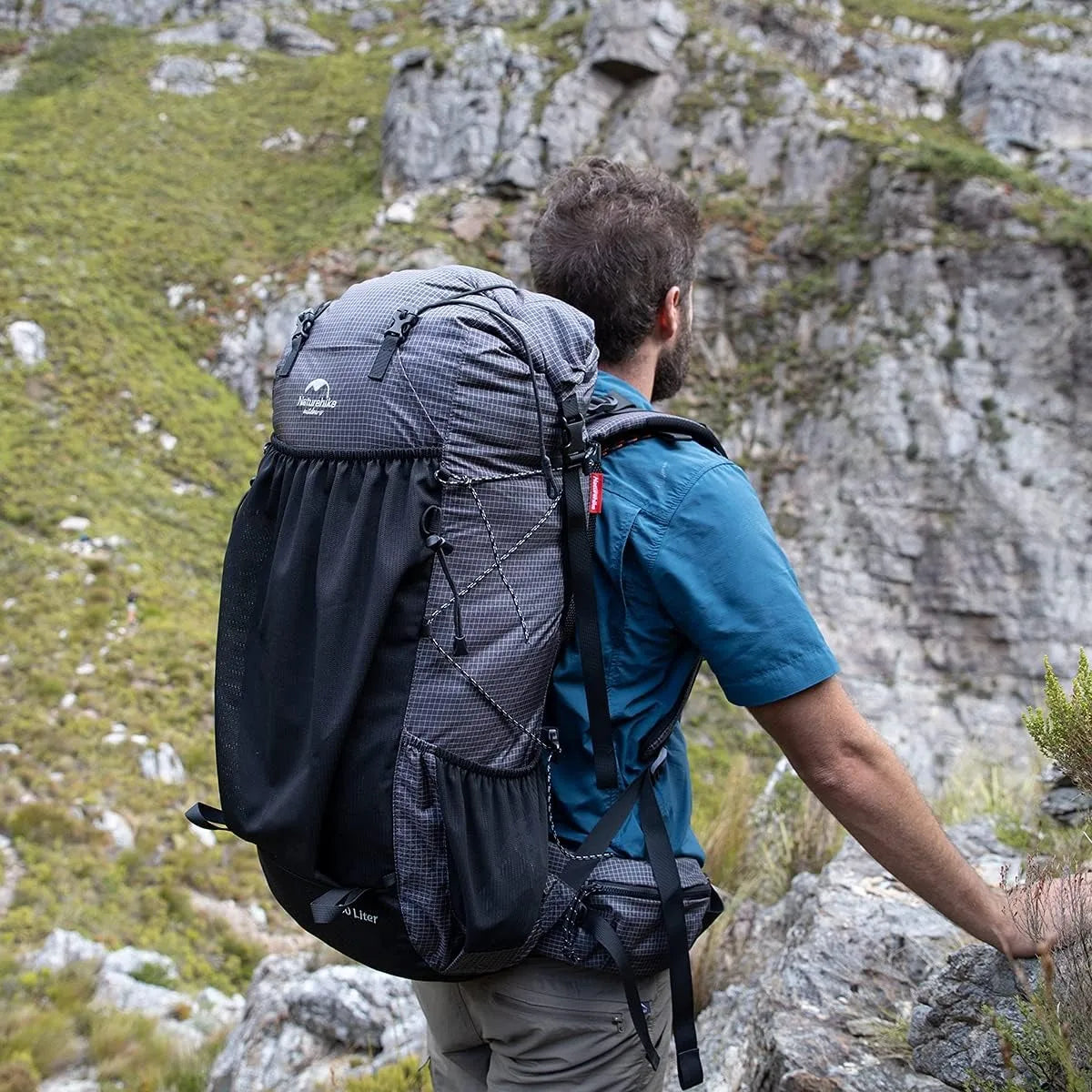 Naturehike Waterproof Mountain Backpack for Hiking and Travel