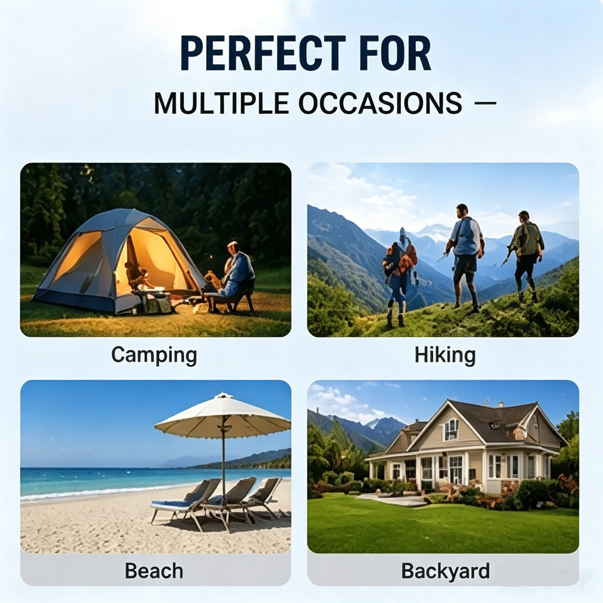 Folding Camping Cot With Mattress And Heavy Duty Steel Frame