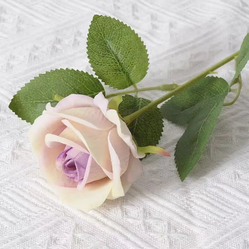 Artificial Rose Flowers Bouquet Branches For Wedding And Home Decor