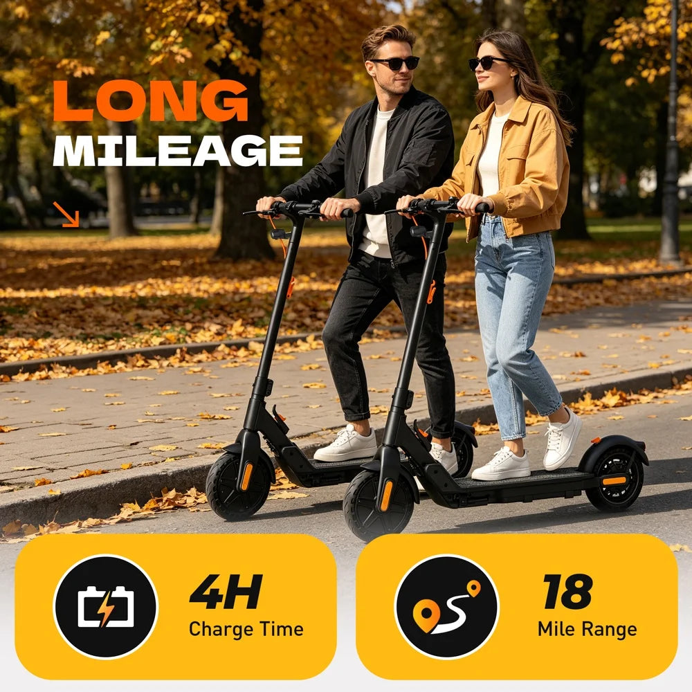 HeroPick C8 Electric Scooter 350W 19 MPH Foldable For Adults