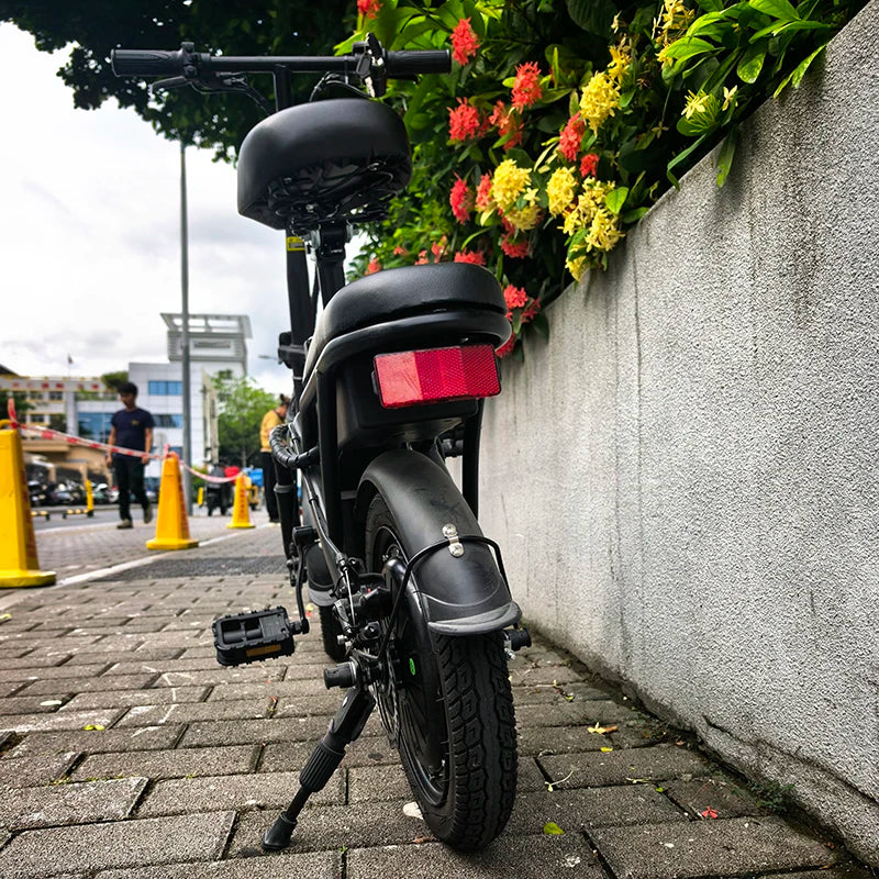 Electric Commuter Bike With 500W Motor And Front Suspension