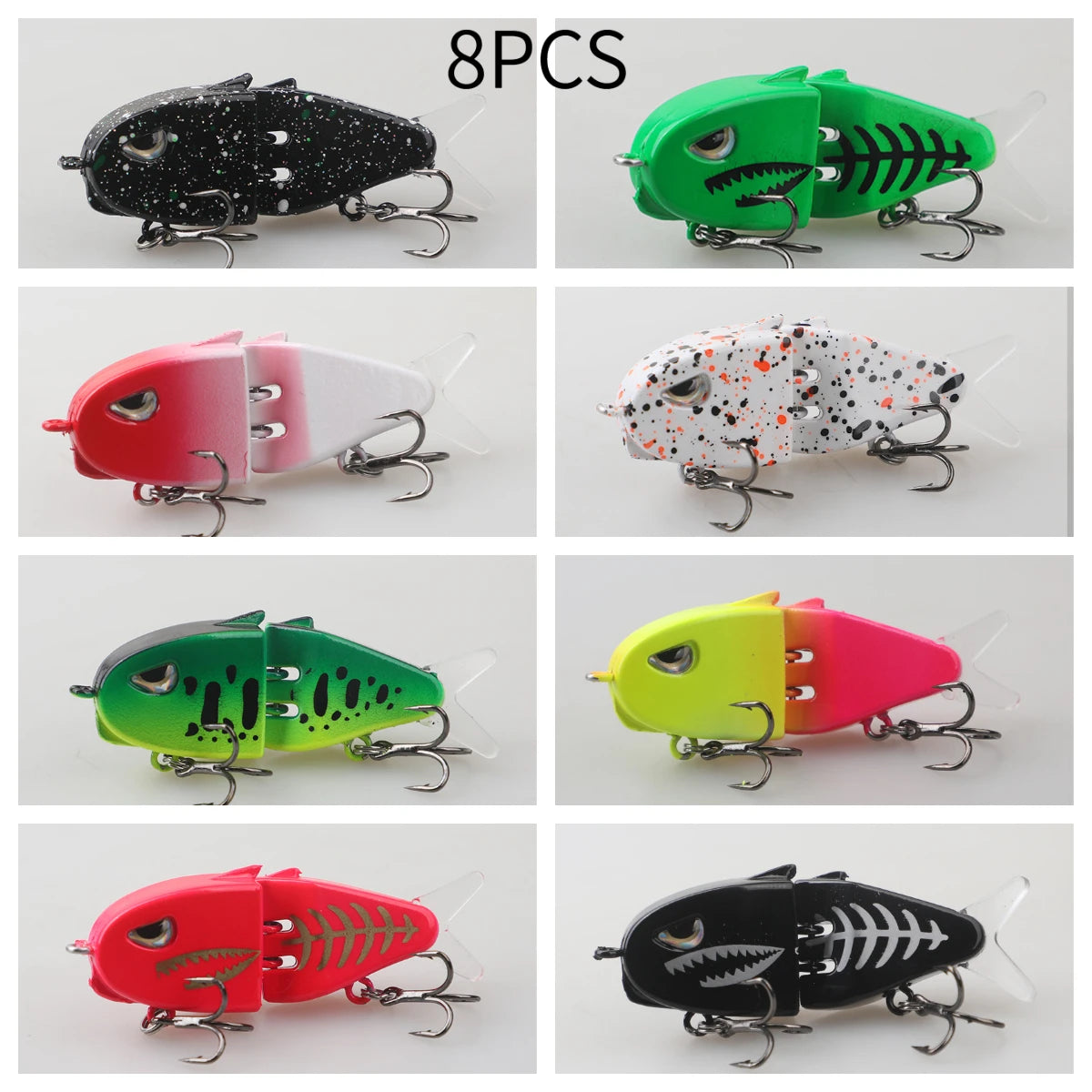 Slow Sinking Pencil Lures Multi Joint For Sea Bass Fishing