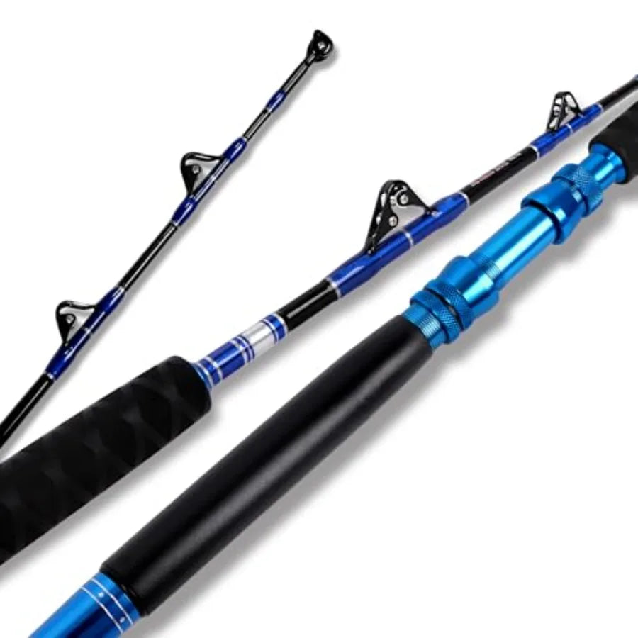 Saltwater Offshore Trolling Fishing Rod With Roller Guides