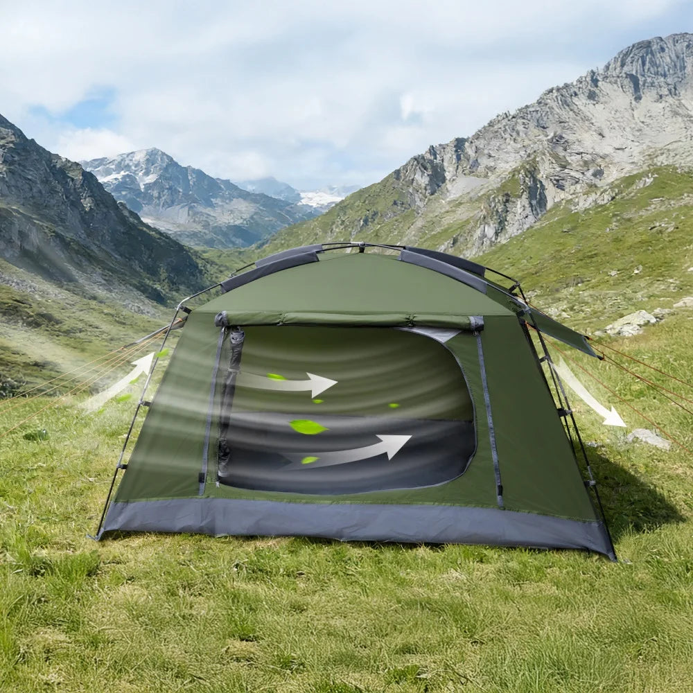 Night Cat Waterproof Backpacking Tent for Camping and Hiking