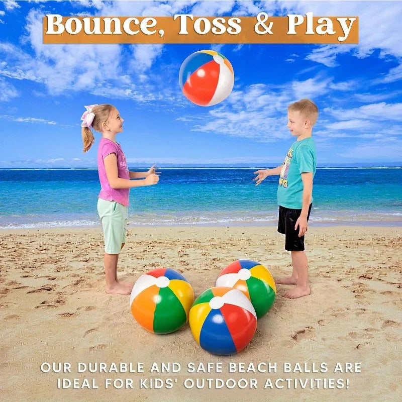 Joyfy Inflatable Beach Balls For Pool Party Supplies