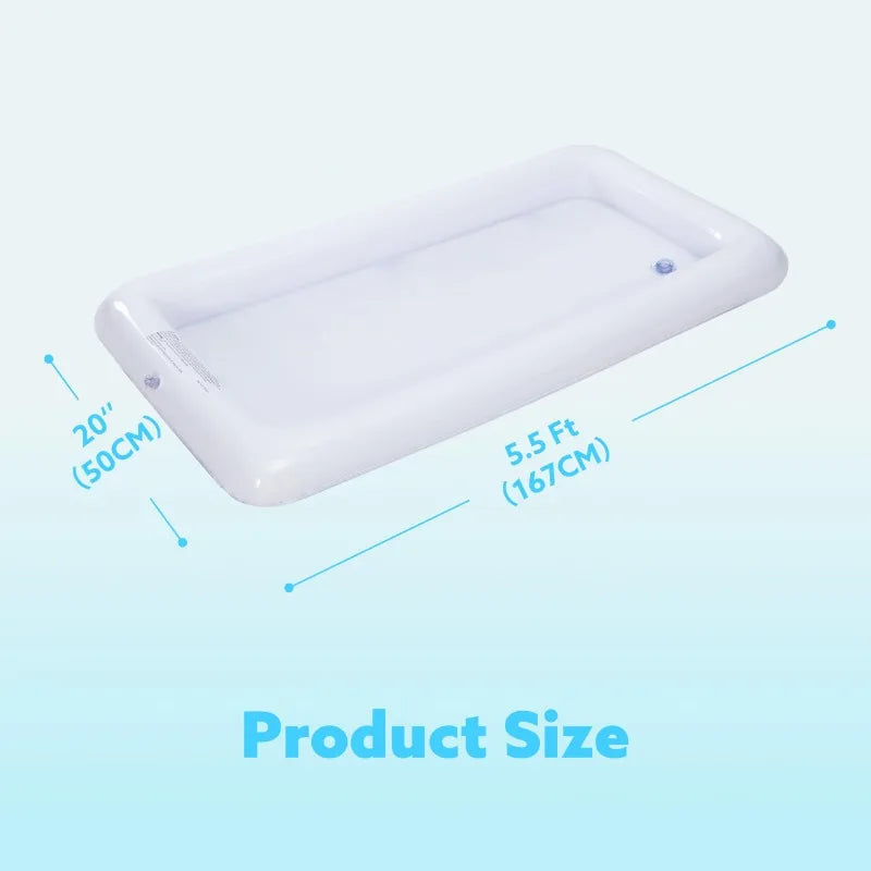 Inflatable Serving Tray Set for Food Drinks and Outdoor Parties