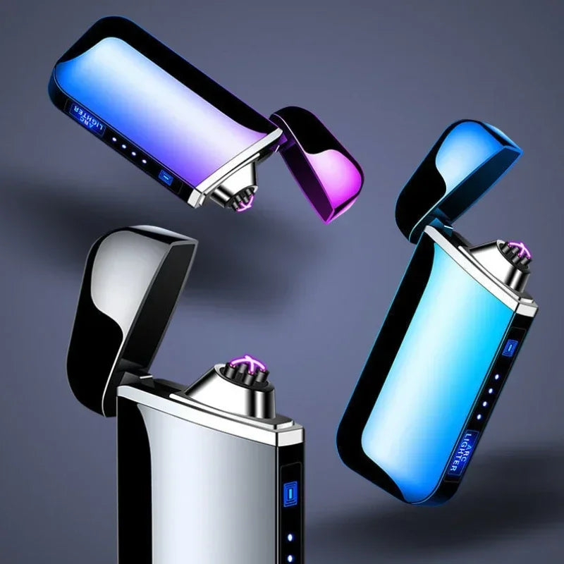 Miflame Windproof Electric Flameless Plasma Lighter Double Arc USB Rechargeable