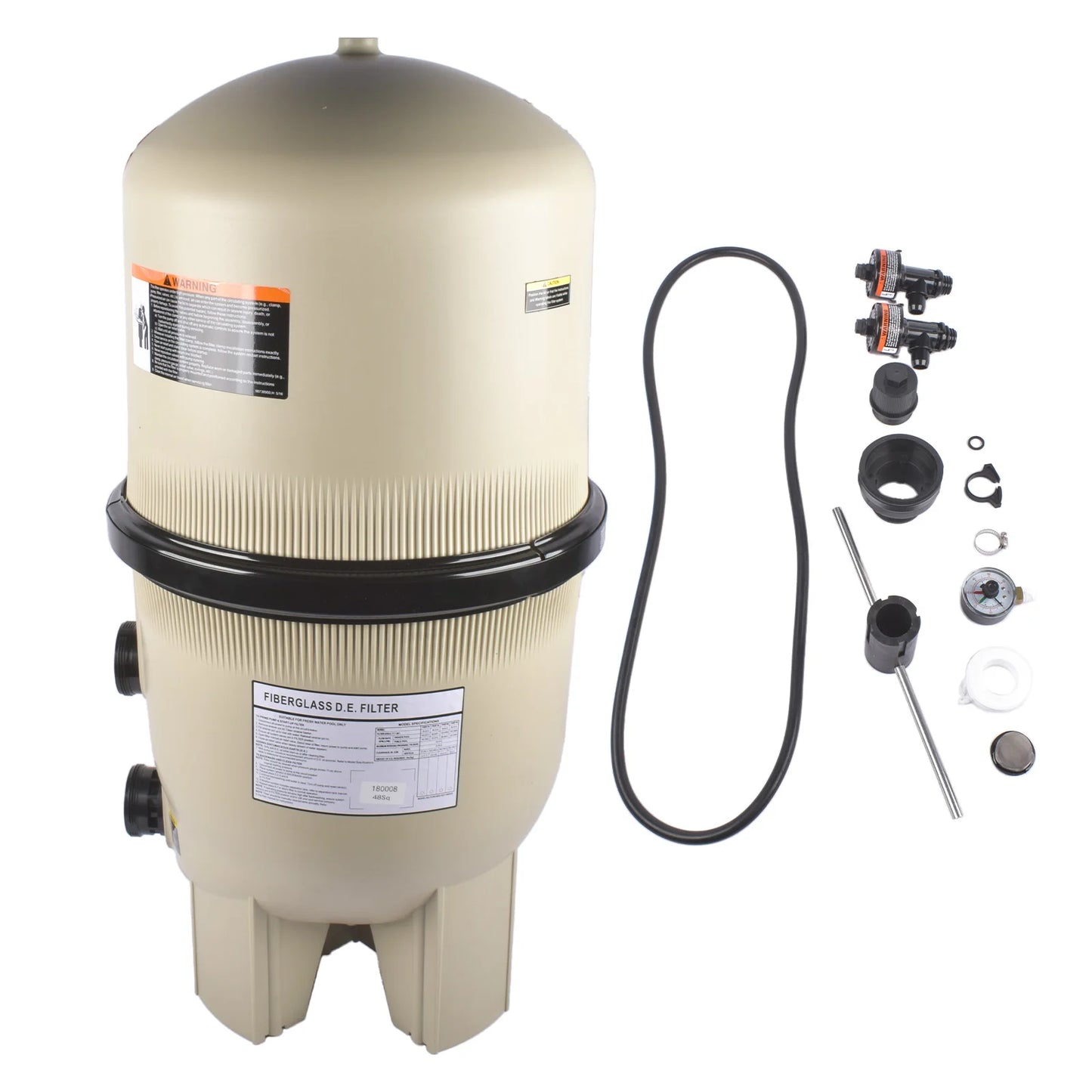 AP03 48 Sq. Ft. Pool Filter Replacement for Pentair 180008 Pool Filter EC-180008