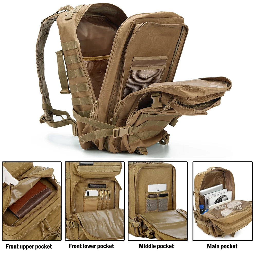 ReFire Gear Tactical Backpack For Outdoor Travel And Camping