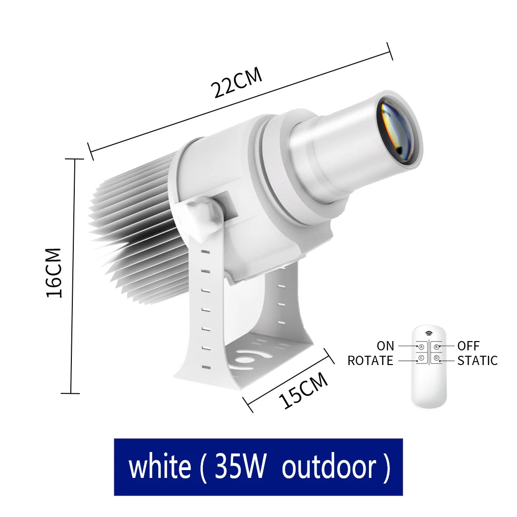 Meisonda Custom HD Gobo LED Logo Projector IP67 Waterproof