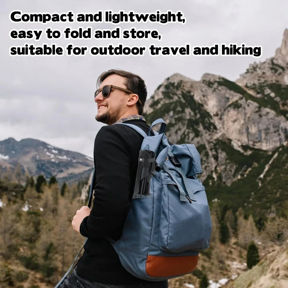 Lightweight Folding Camping Stool 290 lbs Capacity for Travel Fishing Hiking Beach Garden Hunting