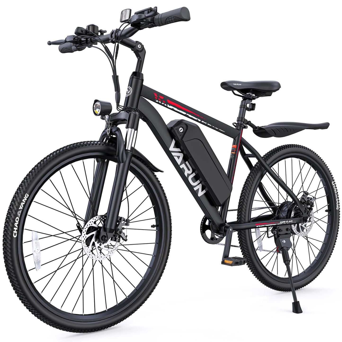 Varun M26-2 Air Adult Electric Bike, 500W Electric Bicycle, 36V 7.8Ah, 26" MTB E-bike, 32km/h Mountain Ebike, 1-Year Warranty
