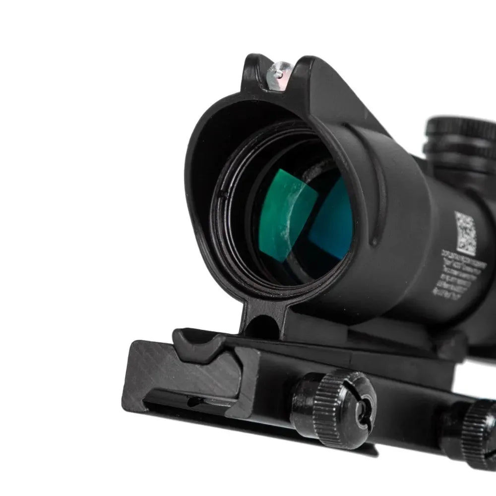 Bestsight Illuminated Fiber Optic Hunting Scope With Etched Reticle