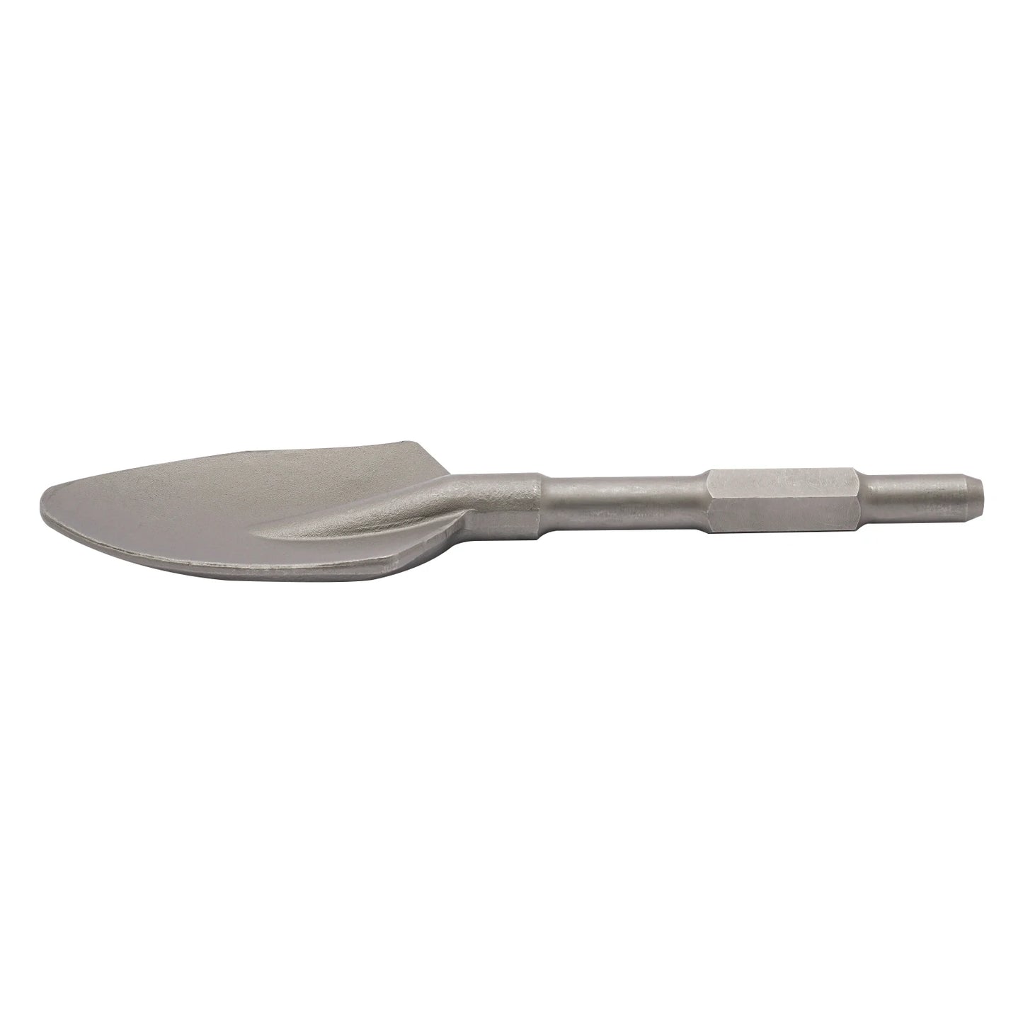 Shovel Chisel 40Cr Steel, Clay Spade 17.3x5.3in for Electric Hammer, Excavation Trenching Tool with Storage Box