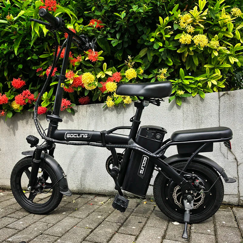 Electric Commuter Bike With 500W Motor And Front Suspension