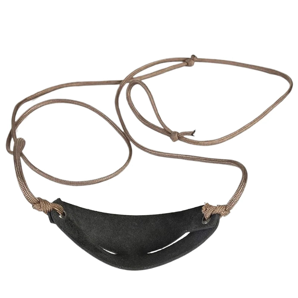 1-5Pcs New Handmade Leather Shepherd Sling Pouch Old-Fashioned Slingshot for Outdoor Sports Camping Shooting Hunting Accessories