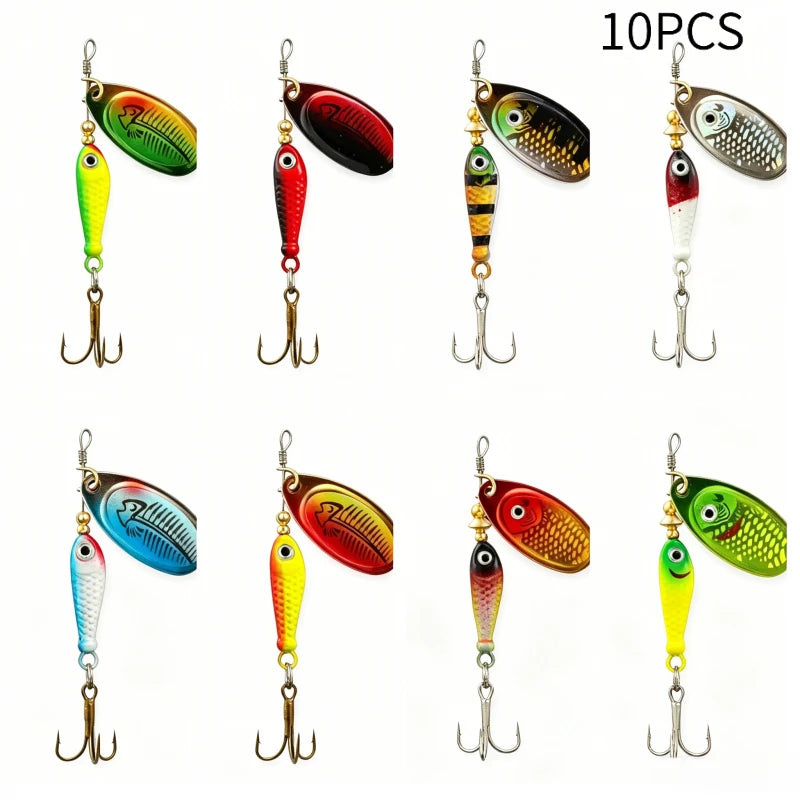 Professional Composite Spinnerbait Fishing Lures For Freshwater Casting