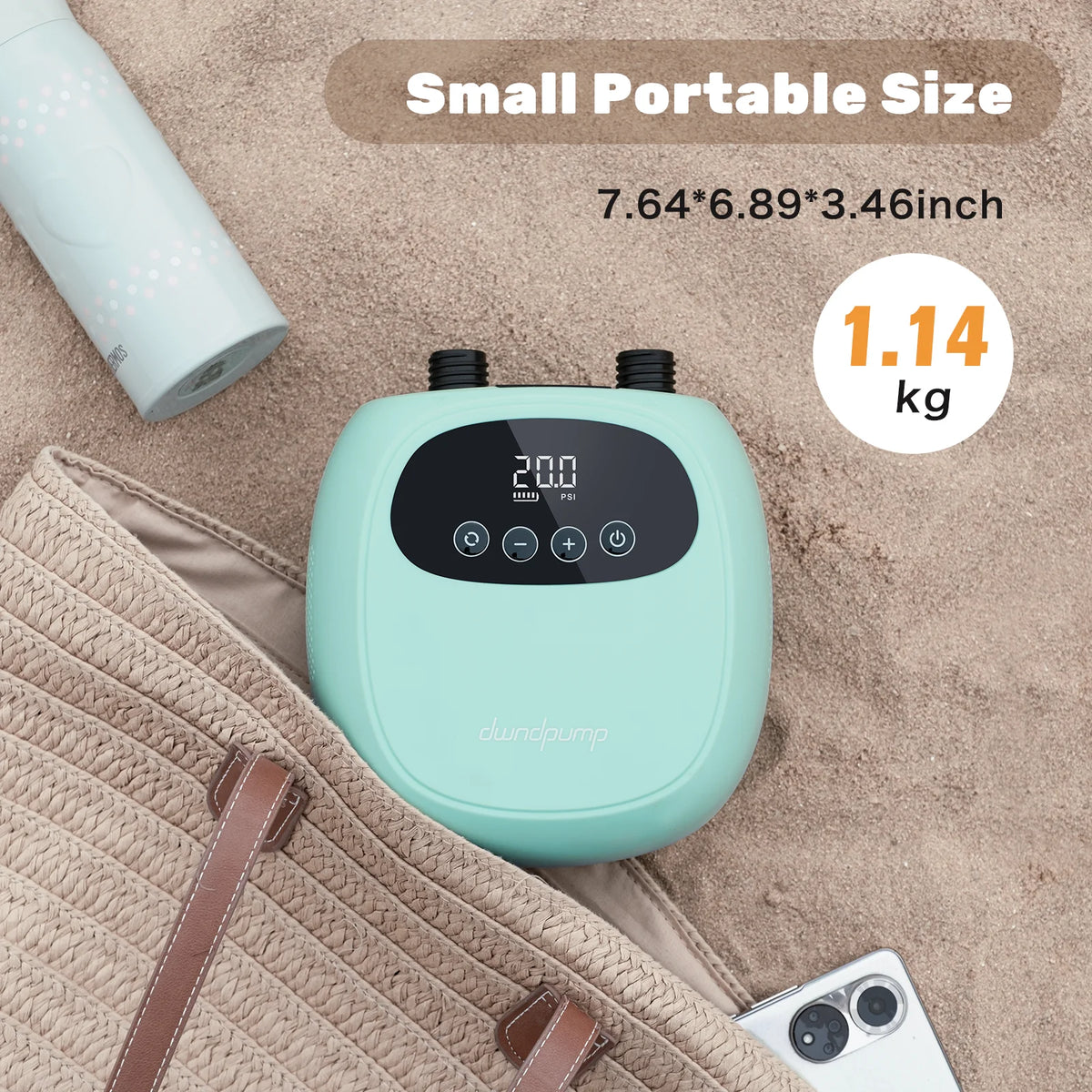 Dwndpump Electric SUP Pump With Inflation And Deflation Function