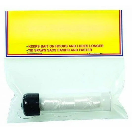 with Dispenser for Securing Bait and Bait Sacs, Clear