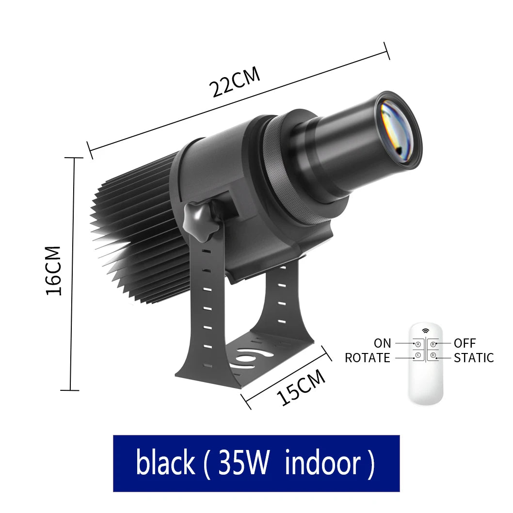 Meisonda Custom HD Gobo LED Logo Projector IP67 Waterproof