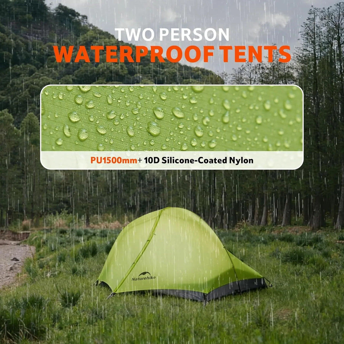 Naturehike Star Trail EXT Ultralight Backpacking Tent With Rain Protection