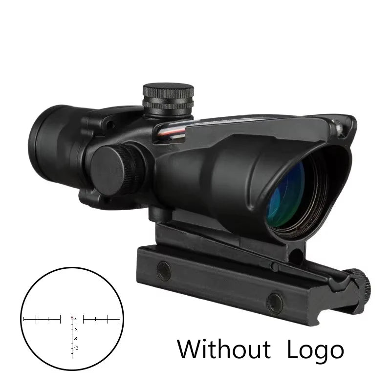 Bestsight Illuminated Fiber Optic Hunting Scope With Etched Reticle
