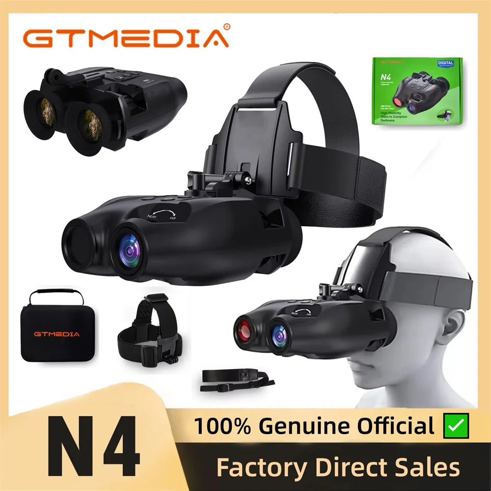 GTMEDIA V6 Infrared Night Vision Binoculars With 8X Digital Zoom